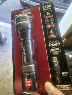 1200 Lumens Rechargeable Flashlight