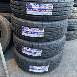 265/65/18 American Roadstar Tires Installed And Balanced 