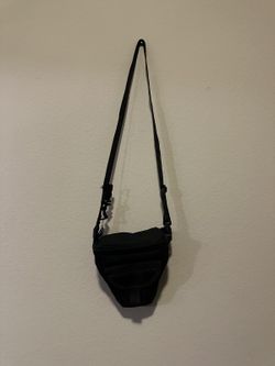 Black Crossbody Shoulder Bag Adjustable Strap