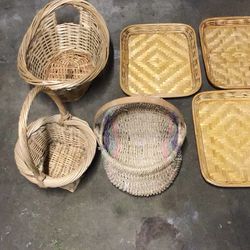 Wicker Baskets 6.00