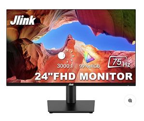 JLINK 24” 75HZ LCD COMPUTER Gaming Monitor Open Box