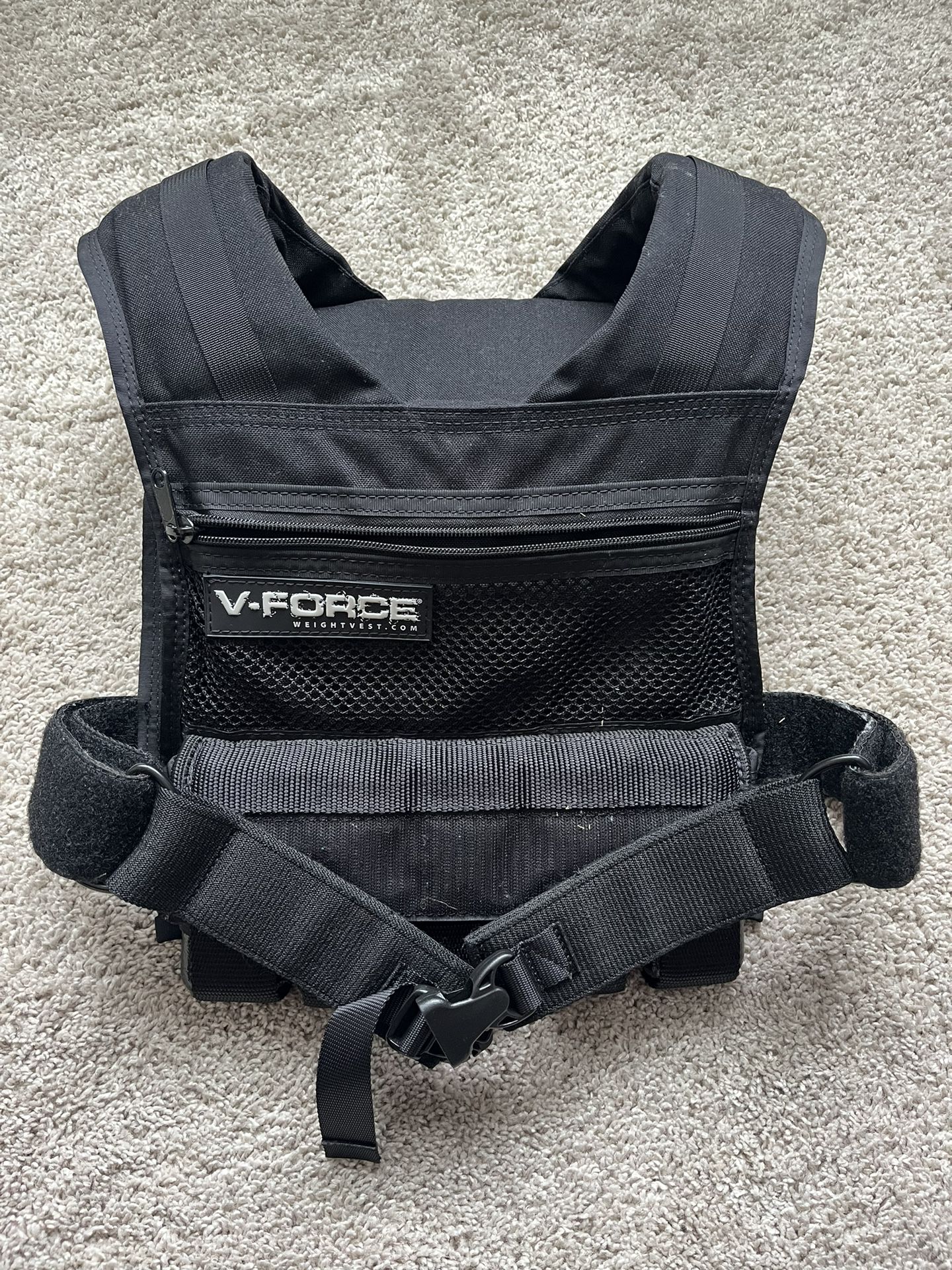 25 LB Weight Vest V-Force Rucking Walking Hiking