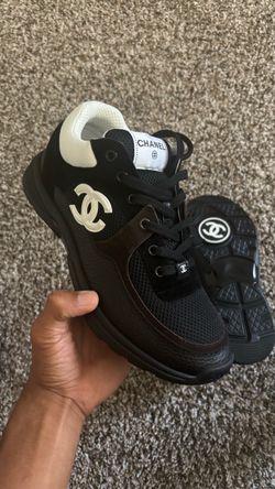 Chanel Suede Calfskin Sneakers