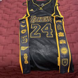Adidas Los Angeles Lakers Kobe Bryant Commemorative 24 Lakers Jersey
