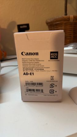 Brand new Canon AD-E1 multifunction shoe adapter