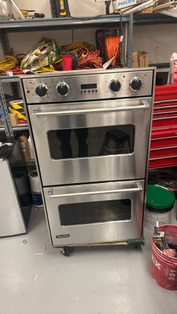 Viking double oven