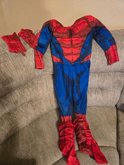 Spider man size 4 - 7 boy halloween costume