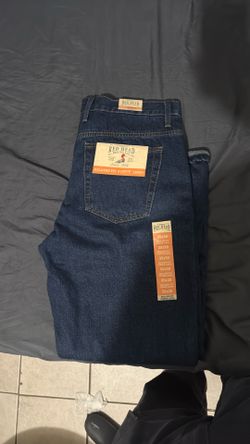 Red Head Fleece Lined Jeans W35/L30 New