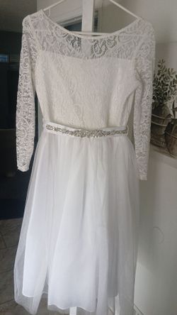 White dress