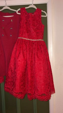 Size 6 little girls Christmas dress