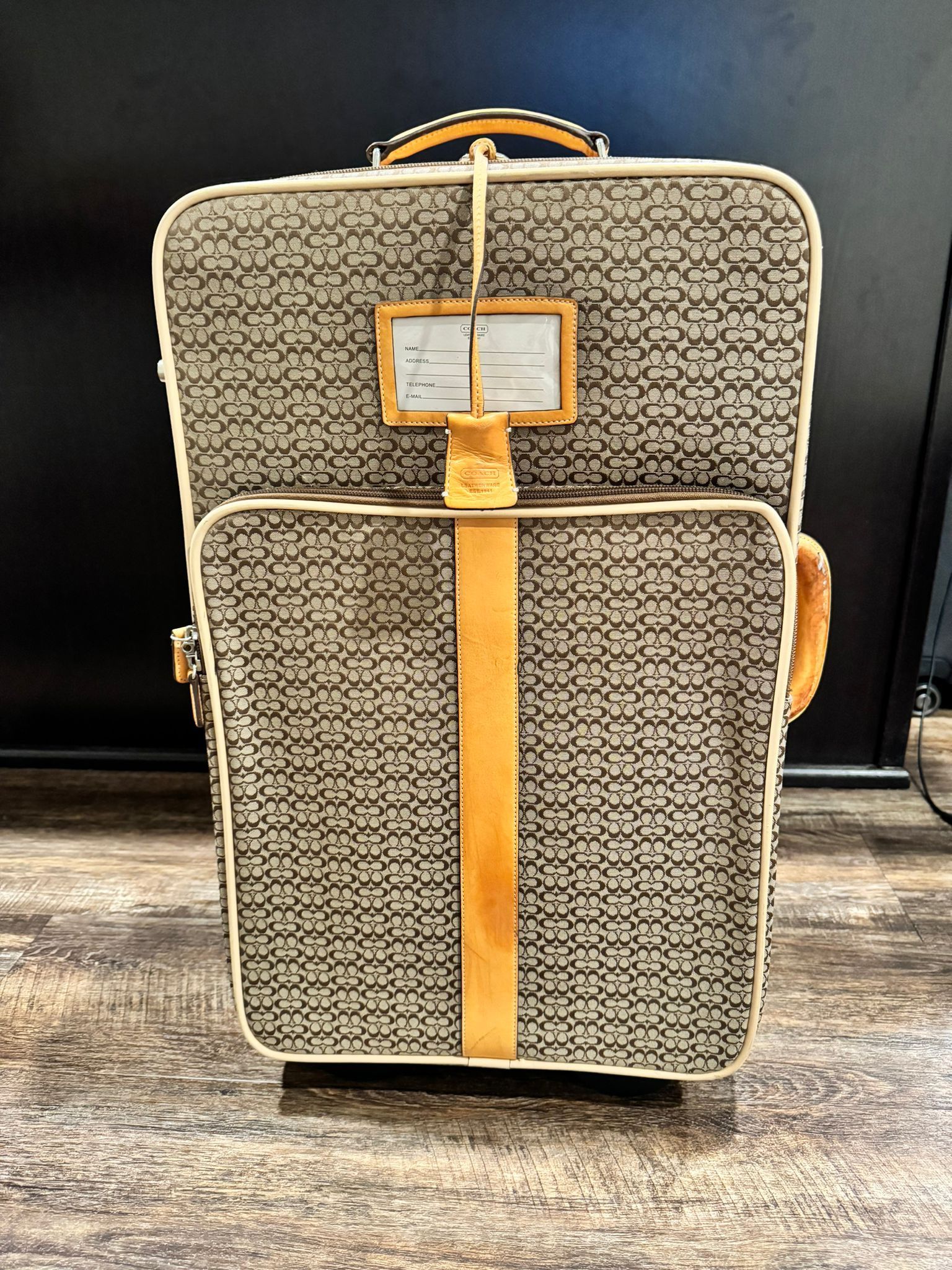 Vintage Coach carry bag