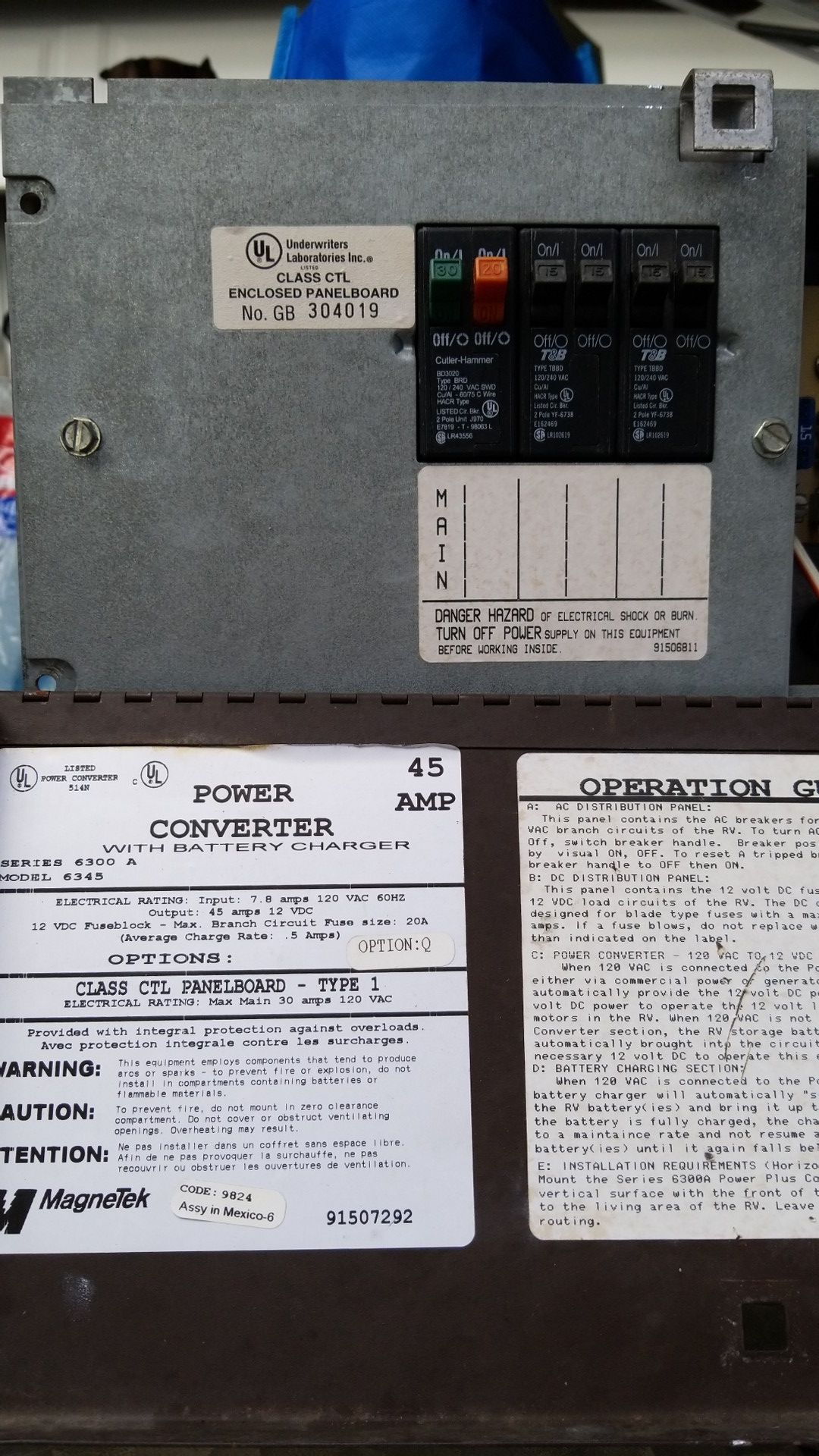 Magnetek Power Converter