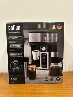 Braun MultiServe Plus Coffee Maker **Brand New**