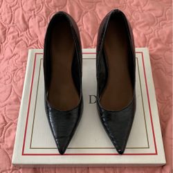 Black Pointy Pumps Heels