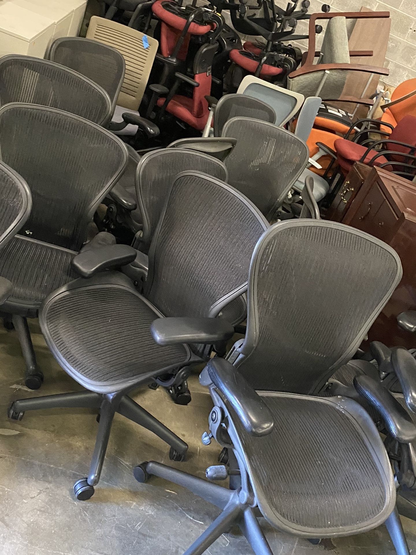 Herman Miller Aeron chairs