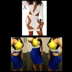 Ladies sexy bodycon dresses