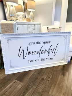 Farmhouse Sign / Christmas Sign