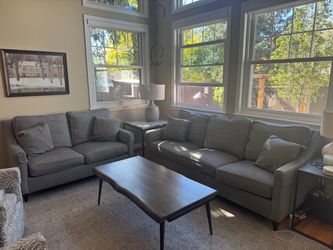 Designer couch & loveseat set
