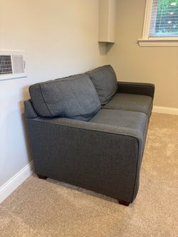 Basset Grey 77” Sofa