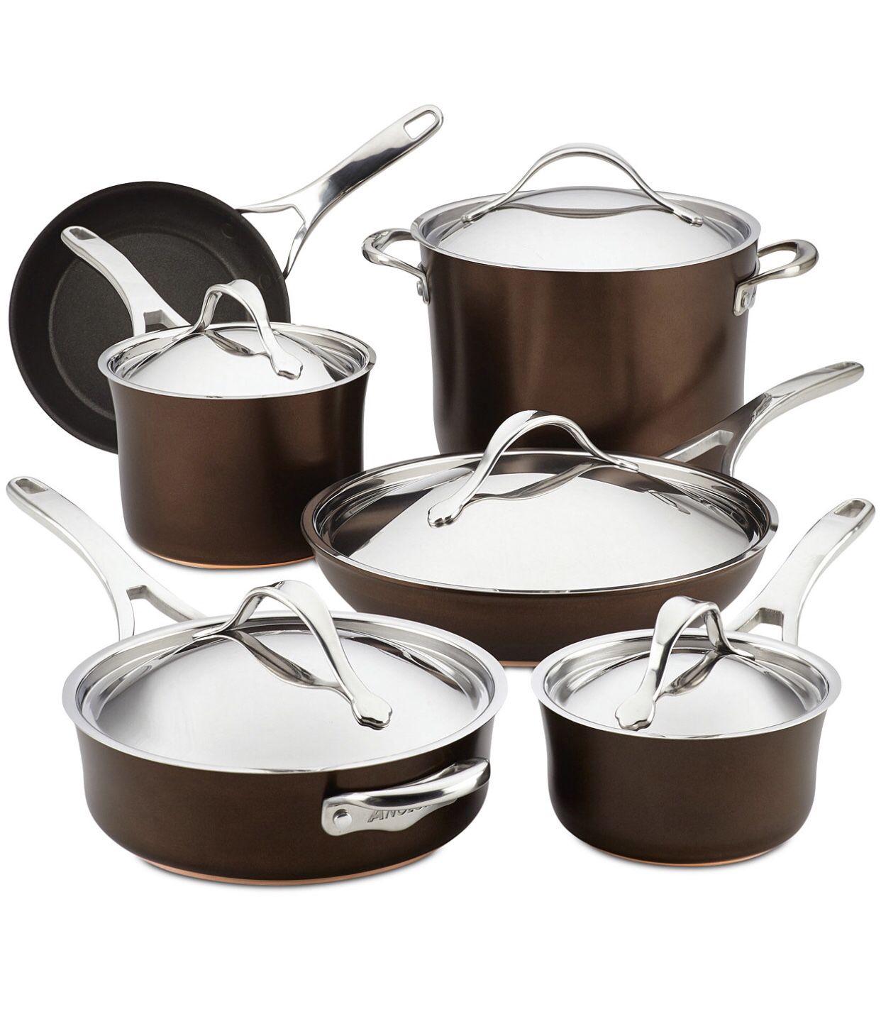 Anolon - Hard anodized cookware ( brand new )