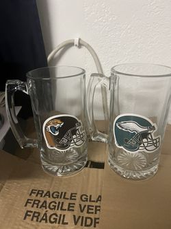 New Glass MUGS I Have 3 Cases 2 Bucks Each