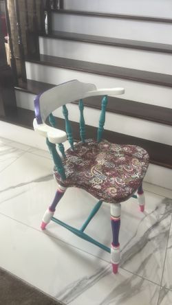 Hand paint the chairs
