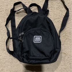 Vans Mini Black Backpack