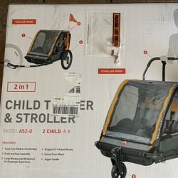 Allen 2in1 Childs Stroller And Bike Trailer