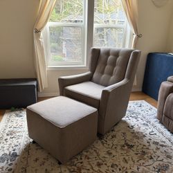 Rocker Chair & Ottoman 