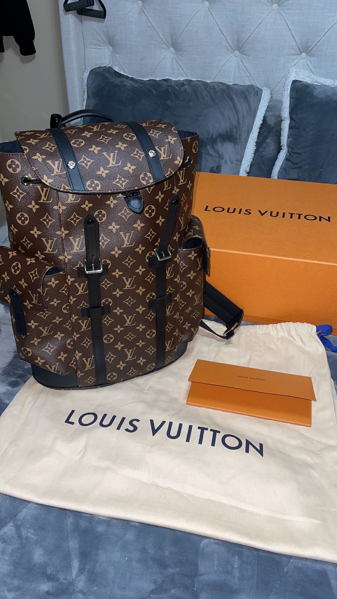 Louis Vuitton Monogram Canvas Backpack Men’s