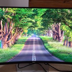 Dell 32 Inch Curved 4K UHD Computer Monitor - S3221QS