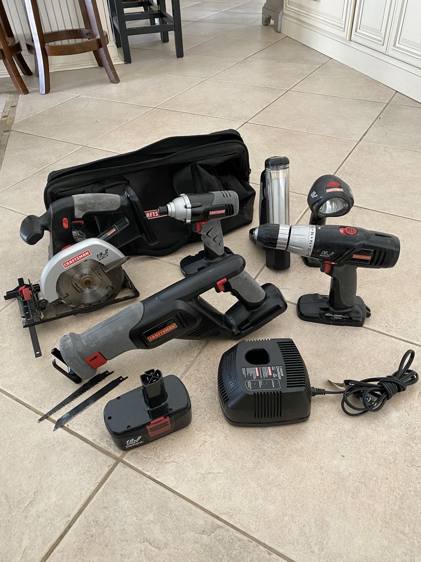 Craftsman Cordless Tool Set