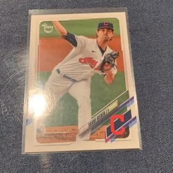 2021 Topps Baseball Shane Bieber /99