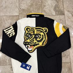 NHL BOSTON BRUINS BEAR LOGO STARTER JACKET 