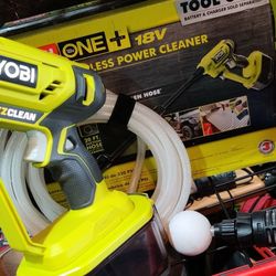New Ryobi 320psi 18v battery Pressure Washer/Power Cleaner (Lavadora De Pression De Bateria 18v)