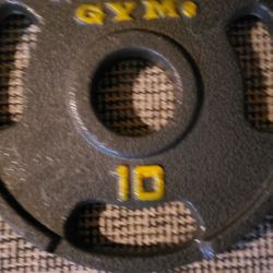 Golds gym weights 