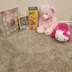 Ty Plush Bear,Talking Abc Blocks And More