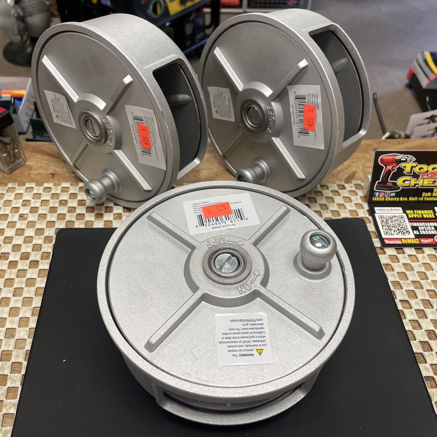 Aluminum Tie Wire Reel $25 EACH.