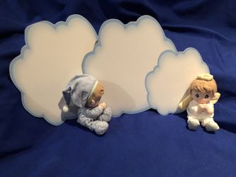 PRECIOUS MOMENTS BABY .....With ANGEL!!