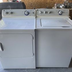 GE Used Washer And Dryer Set In Good Condition