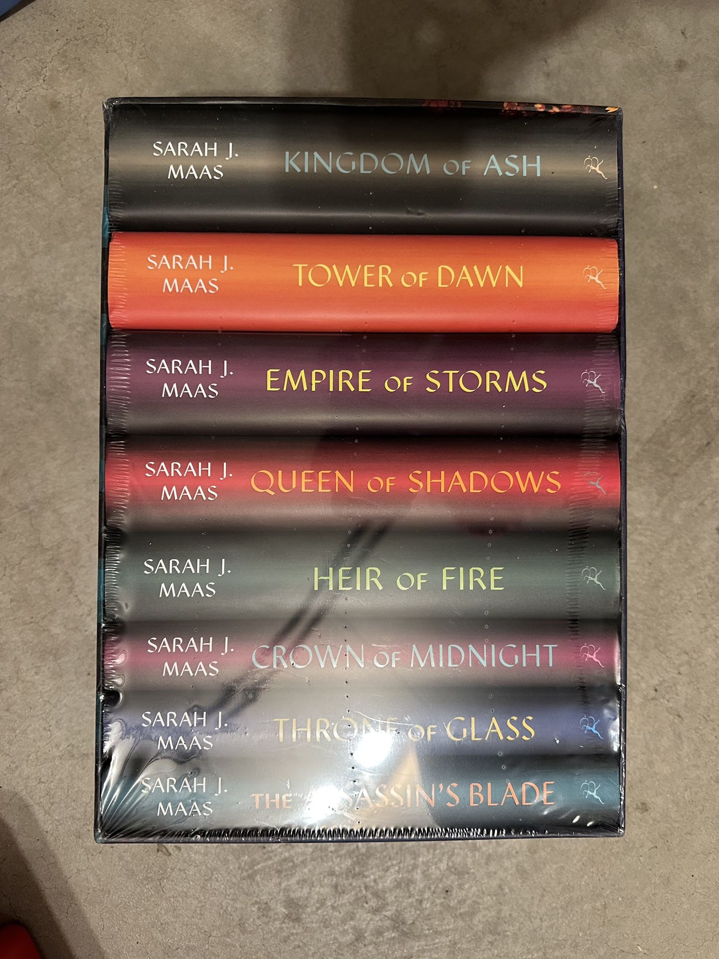 Throne of Glass Box Set - by Sarah J Maas (Hardcover)