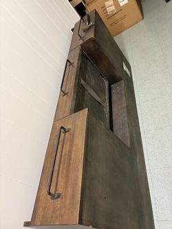 Rustic Wood office desk