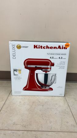 KITCHENAID DELUXE TILT-HEAD STAND MIXER 4.5QT KSM97ER EMPIRE RED