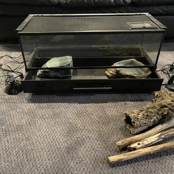 20 Gallon Long Reptile Tank