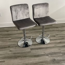 Grey Bar Stools BRAND NEW $50
