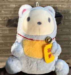 Sanrio Kawaii Hello Kitty & Friends Pochacco Plush Toy Plushie Asian Cat Outfit