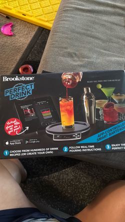 Brookstone Perfect Drink App-Controlled Smart Bartender