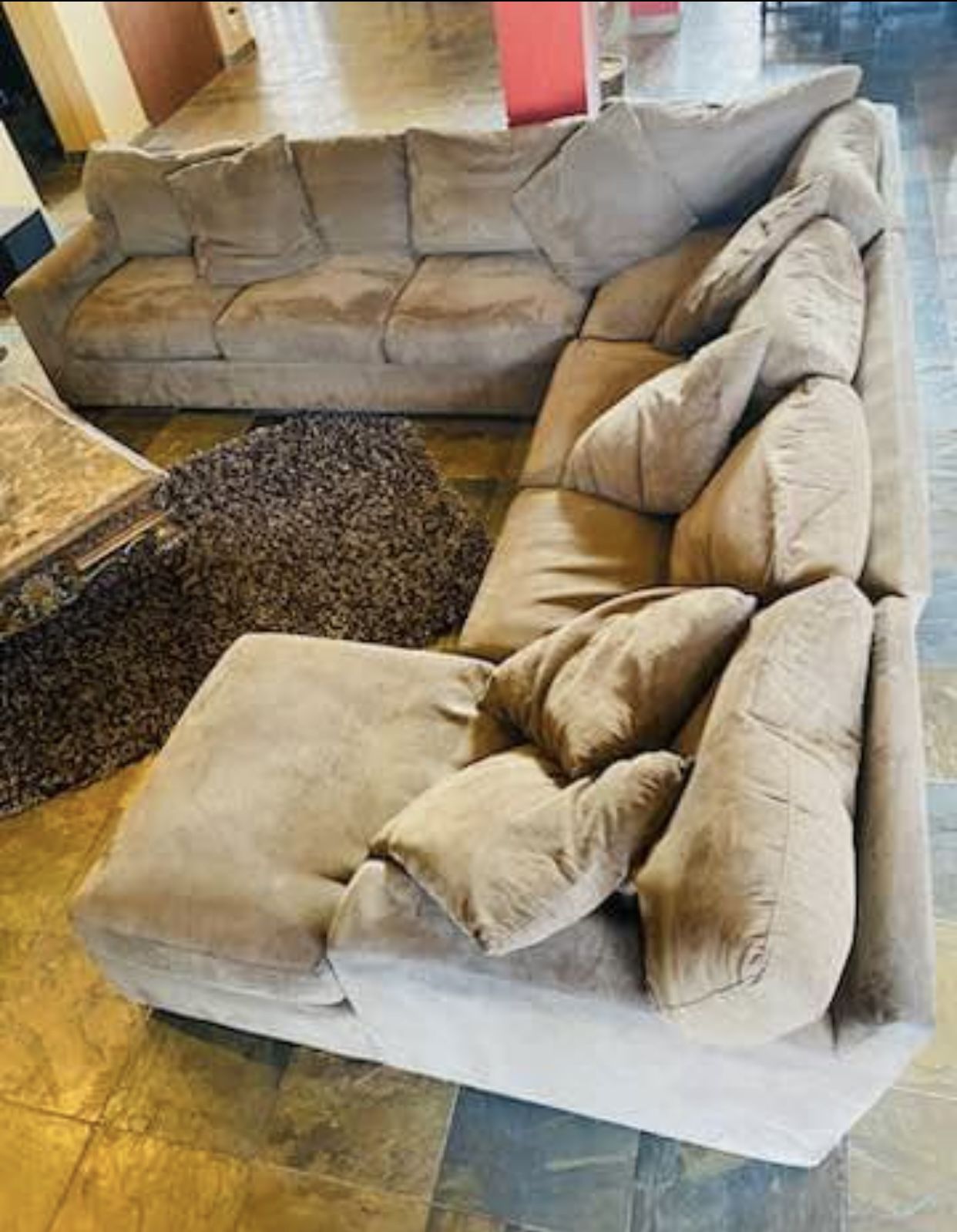 ZGallerie Catalina Chaise Sectional Sofa $200.NOW