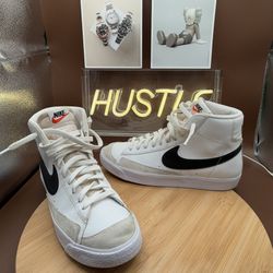 Nike Blazer Mid 77 Vintage White/Black Size 7Y