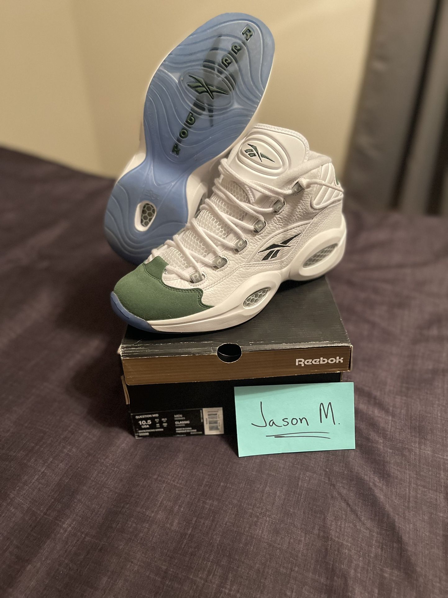 Reebok Iverson Question (worn 1x)